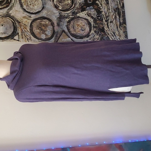 Adrienne Vittadini frosted plum Heather sweater - Picture 1 of 10